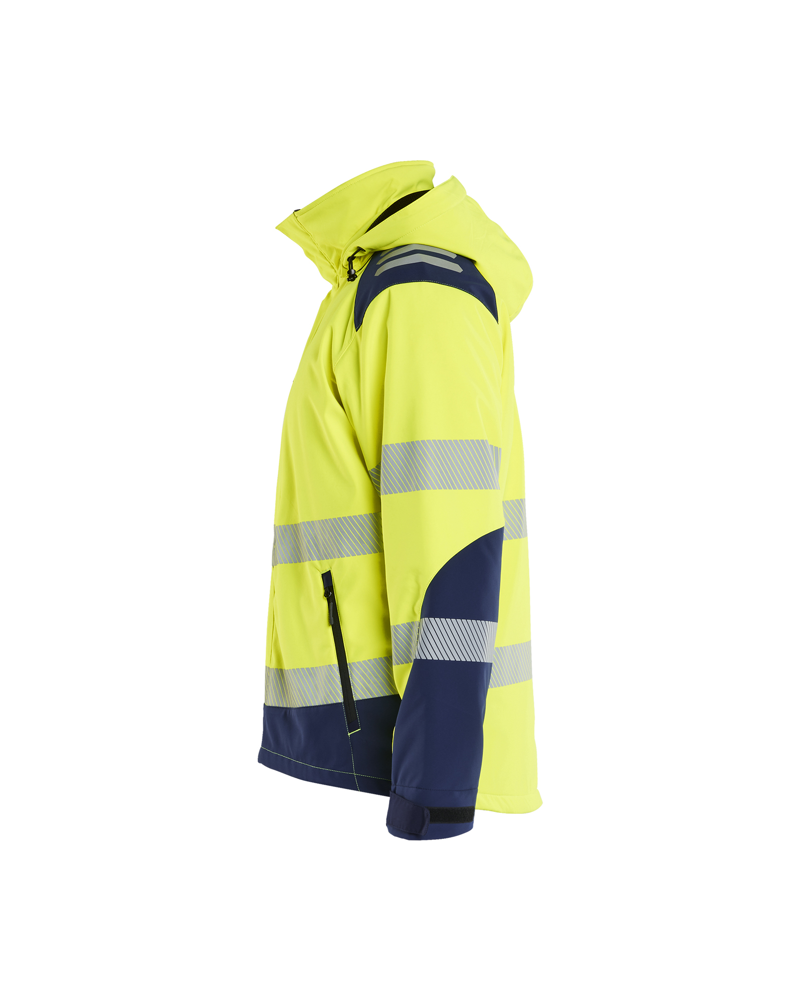 Hi-vis Lightweight lined Winter Softshell Jacket - Blåkläder