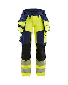 Pantaloni high vis stretch 4-vie donna