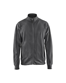 Sweatshirt with full zip