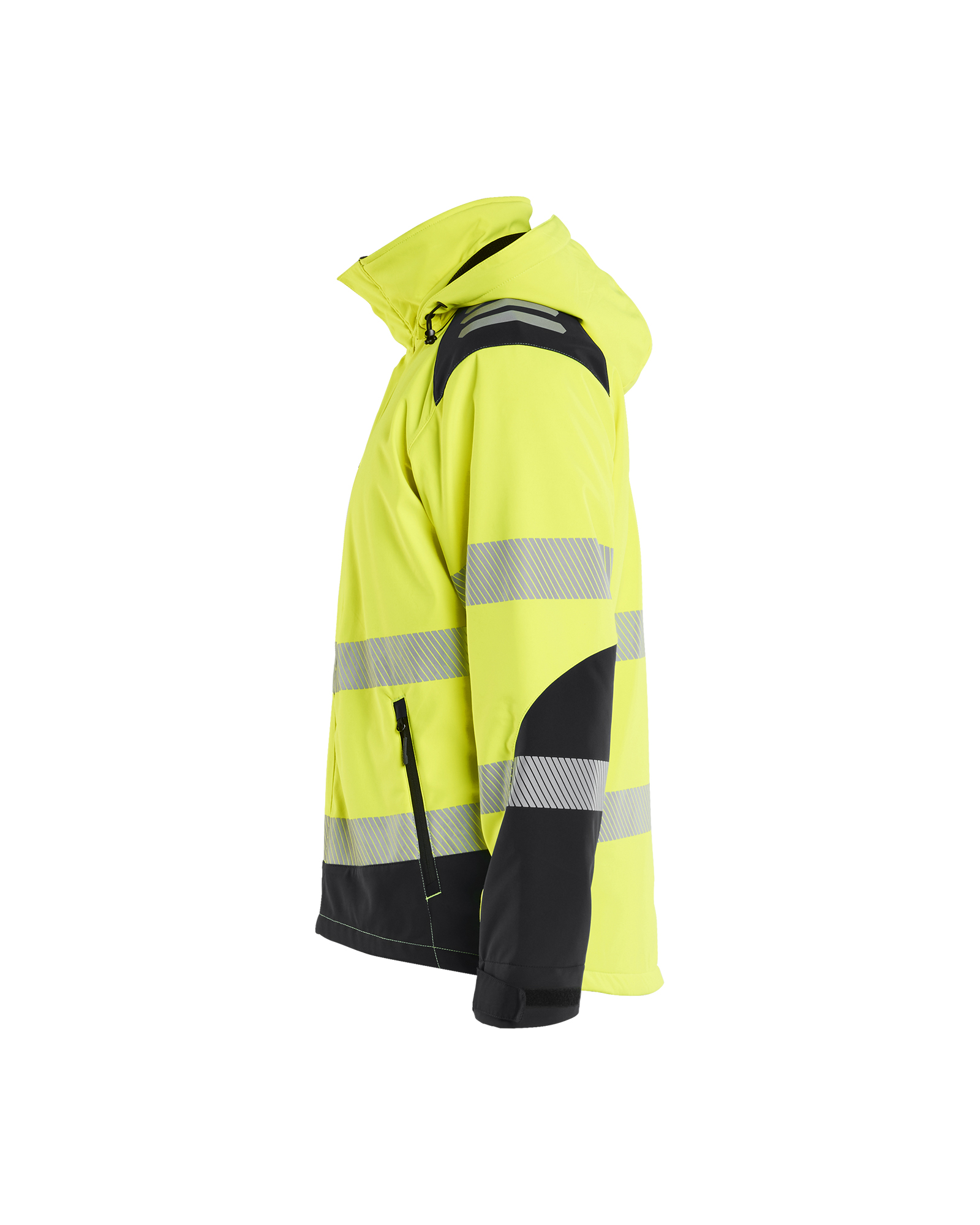 Hi-vis Lightweight lined Winter Softshell Jacket - Blåkläder