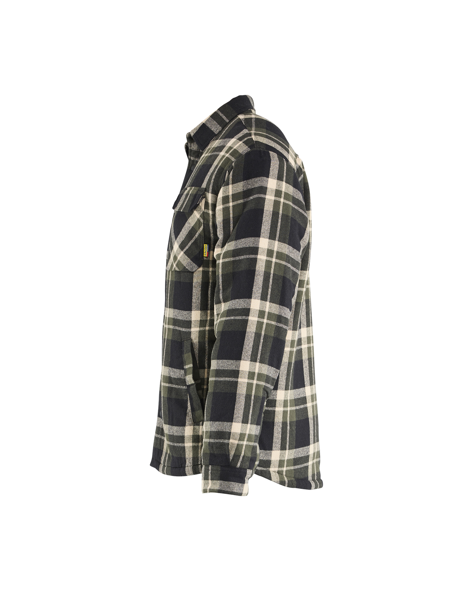 Pile-Lined Flannel Shirt - Blåkläder