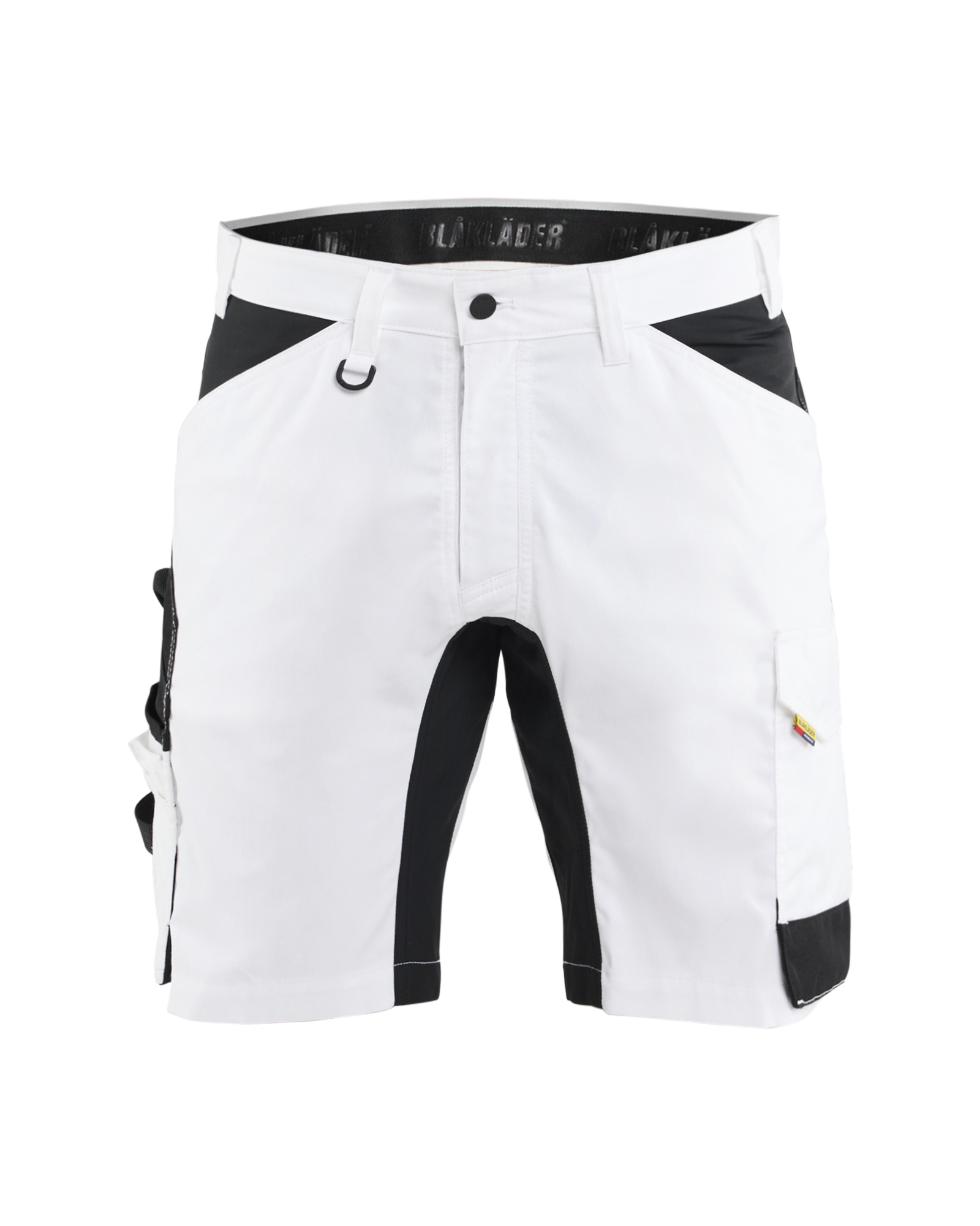 Short de travail peintre stretch 2D - Blanc/Noir image