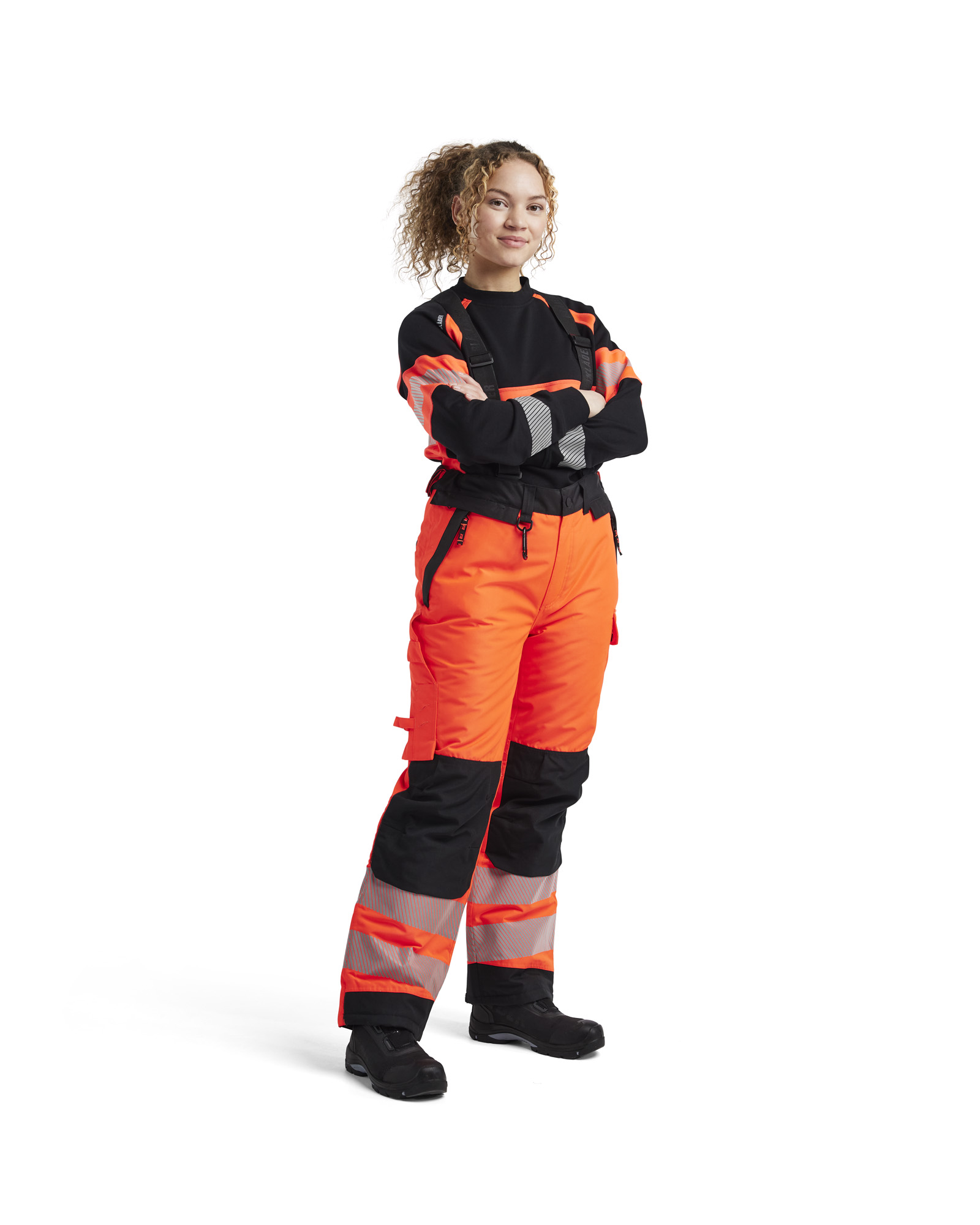 Rouge fluo/Noir