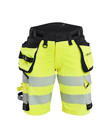 Dame High Vis Shorts 4-vejs Stretch