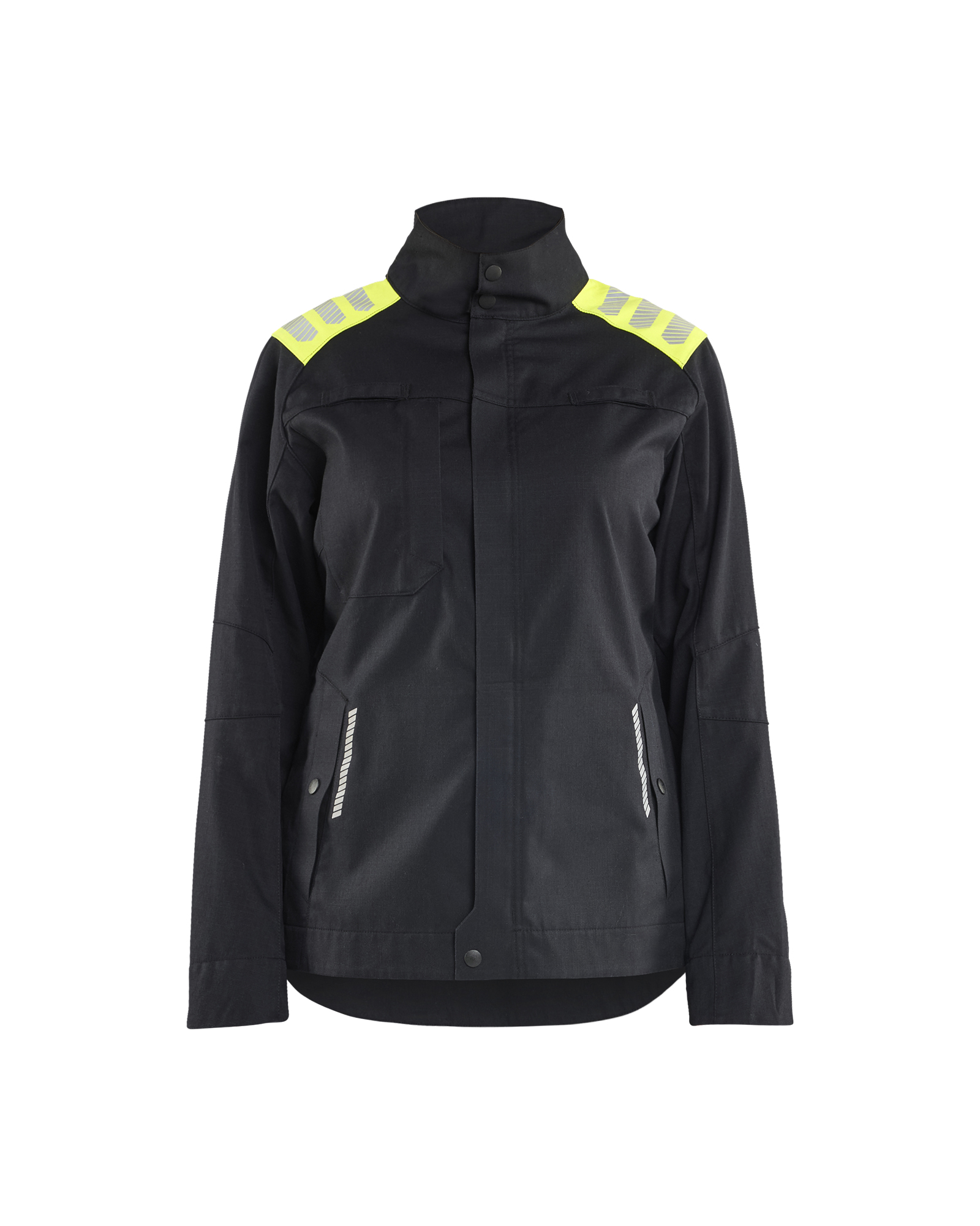 Veste multinormes inhérent femme feMyanMare - Noir/Jaune fluo image