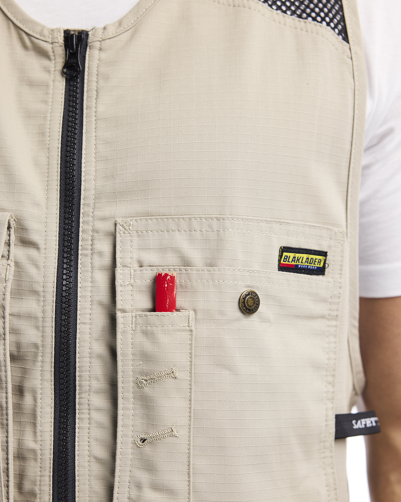 Ripstop Kangaroo Mesh Vest - Blåkläder Ripstop Kangaroo Mesh Vest - Blåkläder