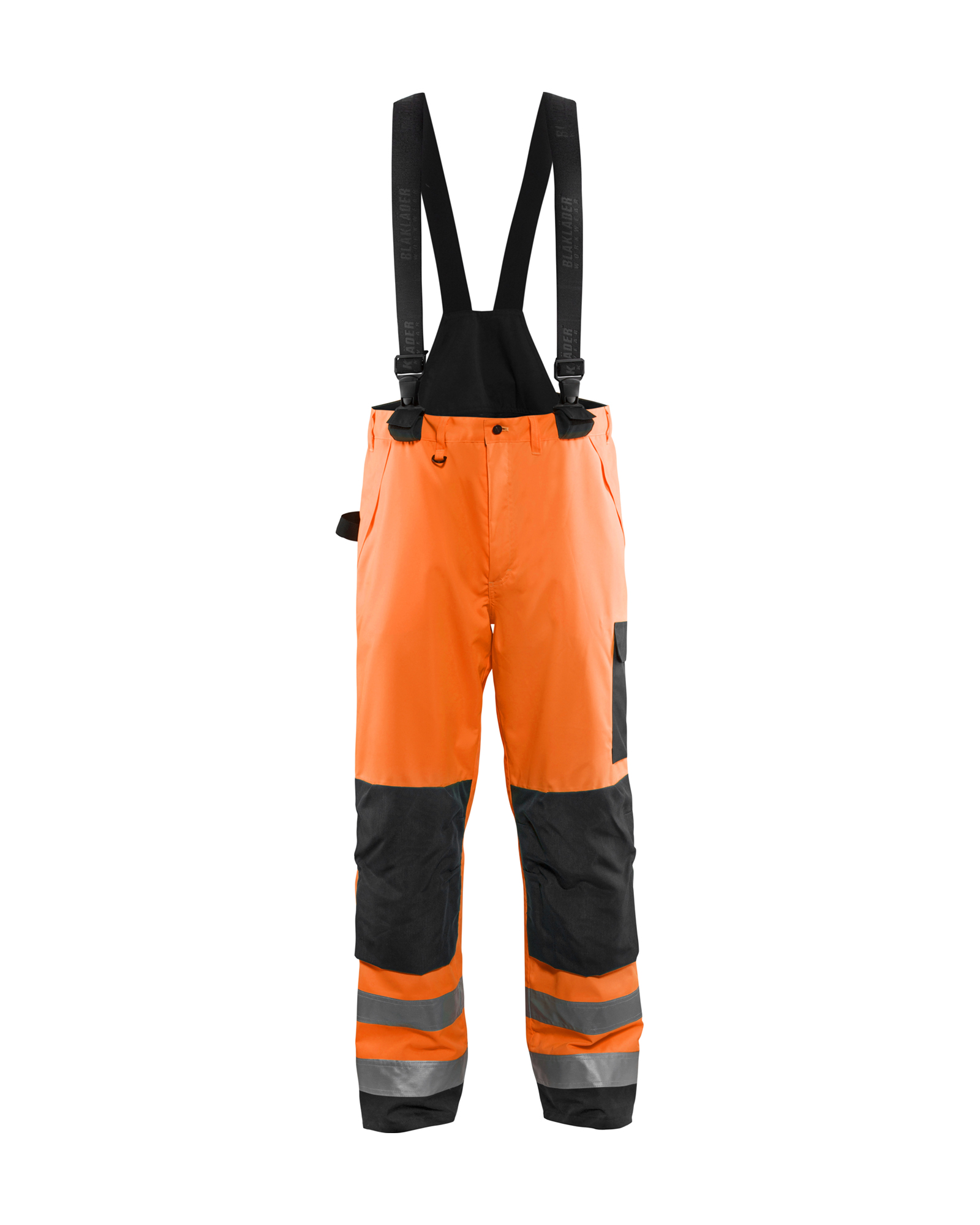 Hi-Vis Shell Suspender Pants - Blåkläder