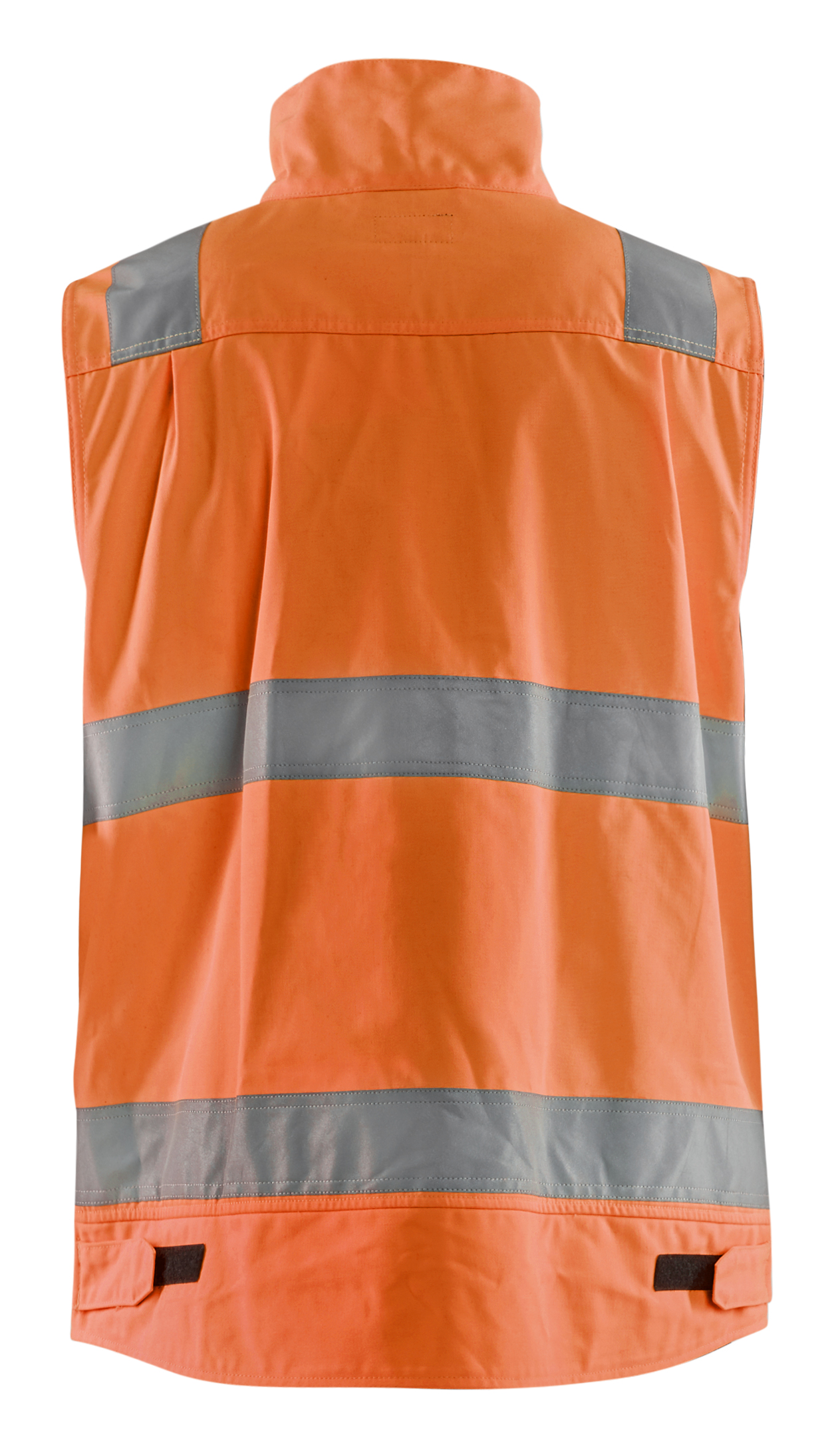 Gilet Securite Homme Gilet De Travail Rembourré Oralidera - Bandes Réfléchissantes, Capuche Amovible Gilet Orange
