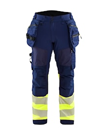 Highvis Softshell-riipputaskuhousut
