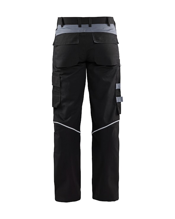 Pantalon De Travail Ignifugé Blakläder - Jambes Ergonomiques, Poches Genou Réglables, Poche Règle Avec Porte-couteau - Pour Professionnels Du Bâtiment, Soudure