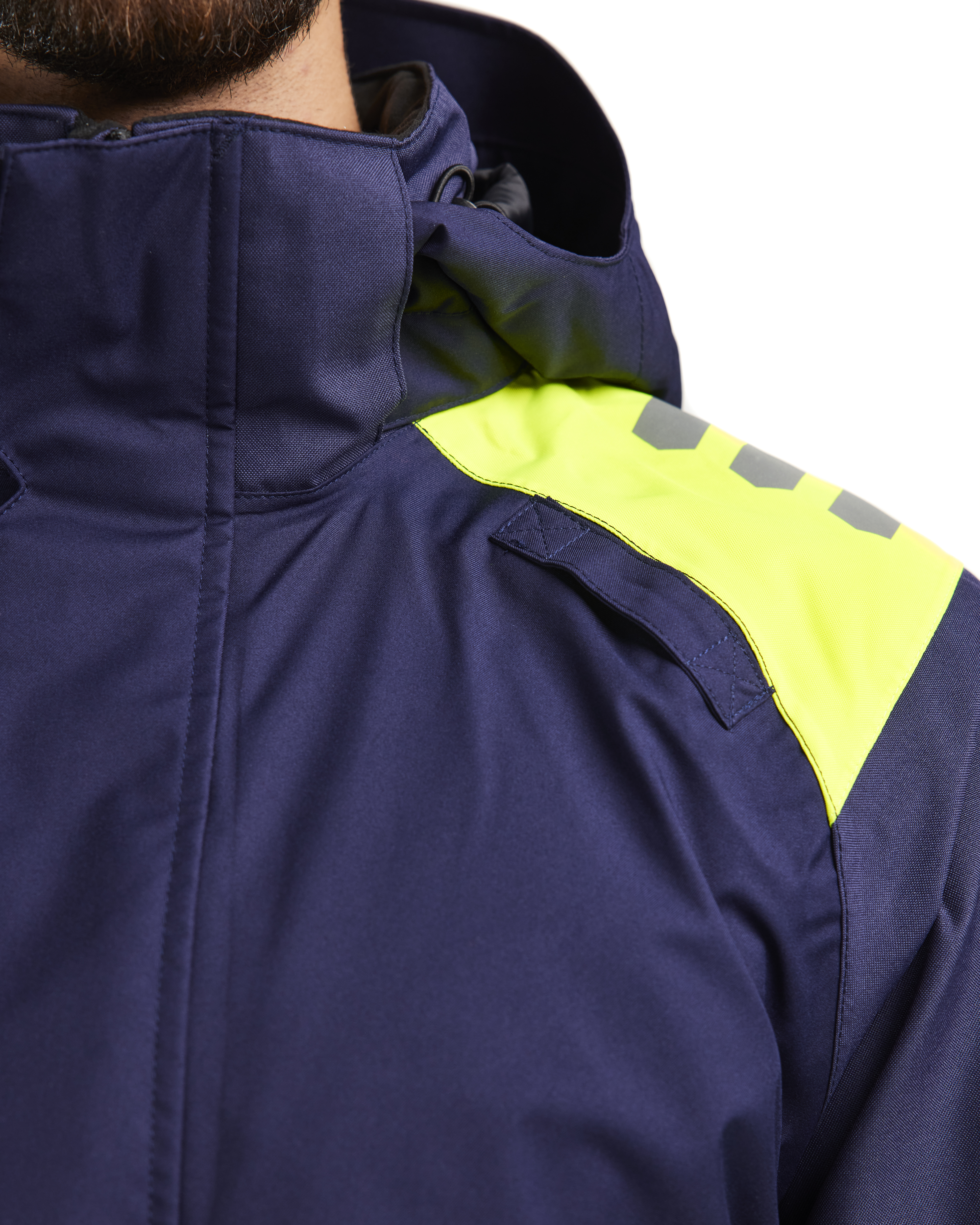 Veste hardshell haute-visibilité