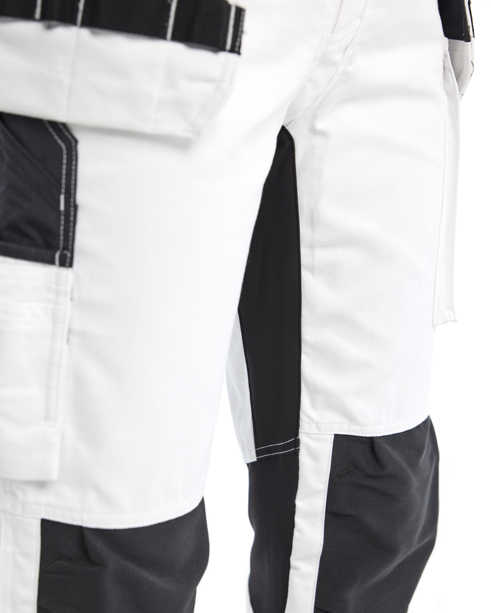 Pantacourt peintre stretch femme