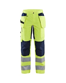 Pantalon artisan haute-visibilité stretch avec poches flottantes femme
