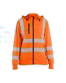 Sweat avec capuche détachable haute-visibilité femme