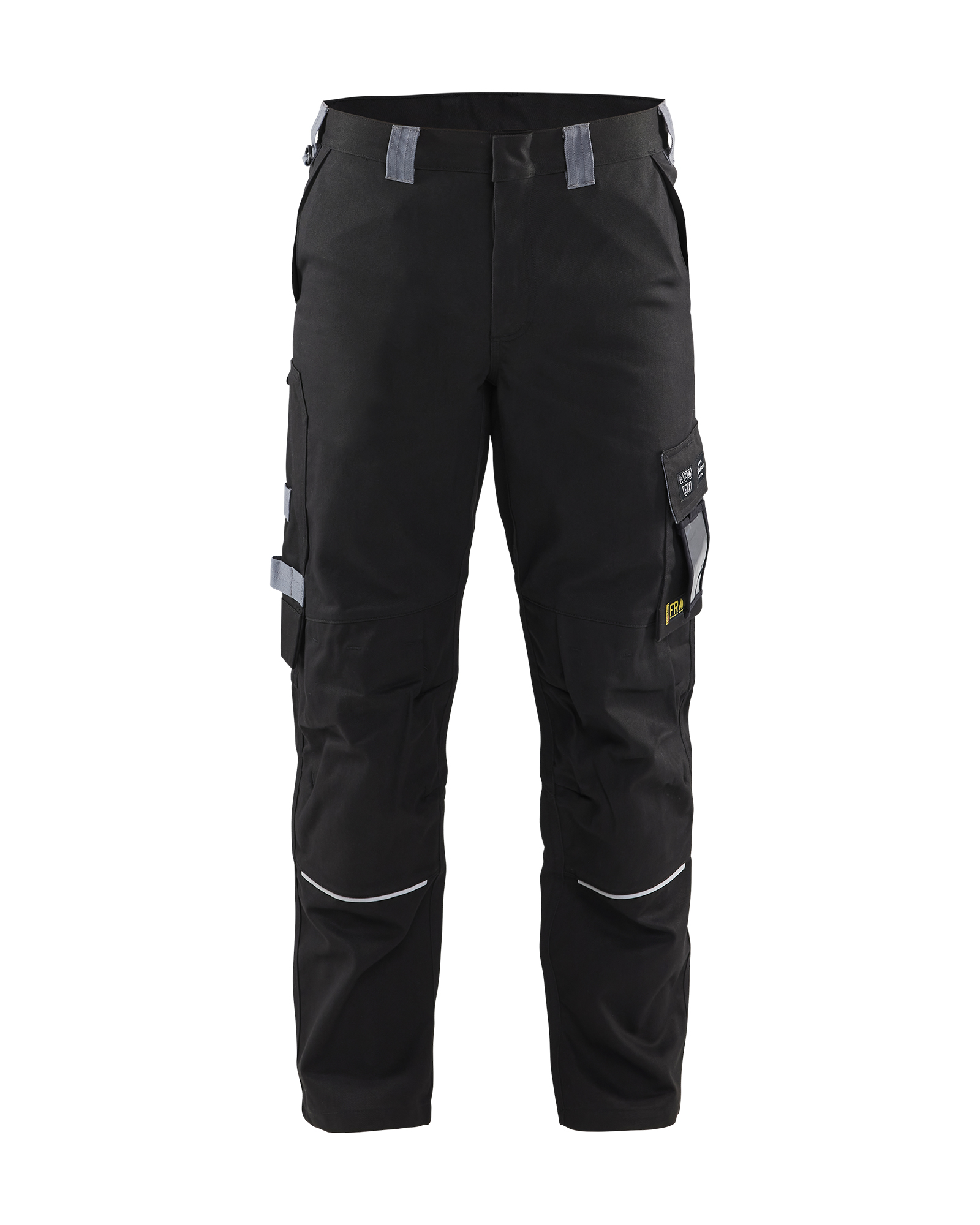 Pantalon de Travail Ignifuge VEVOR Homme Taille M, Cargo Gris en Coton
