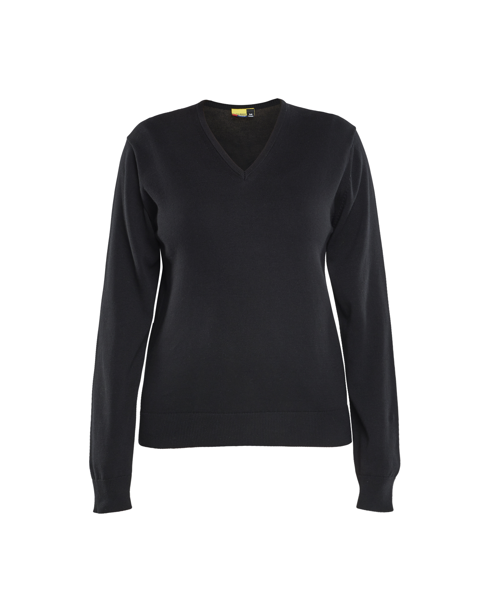 Pull de travail tricoté coton femme feMyanMare - Noir image
