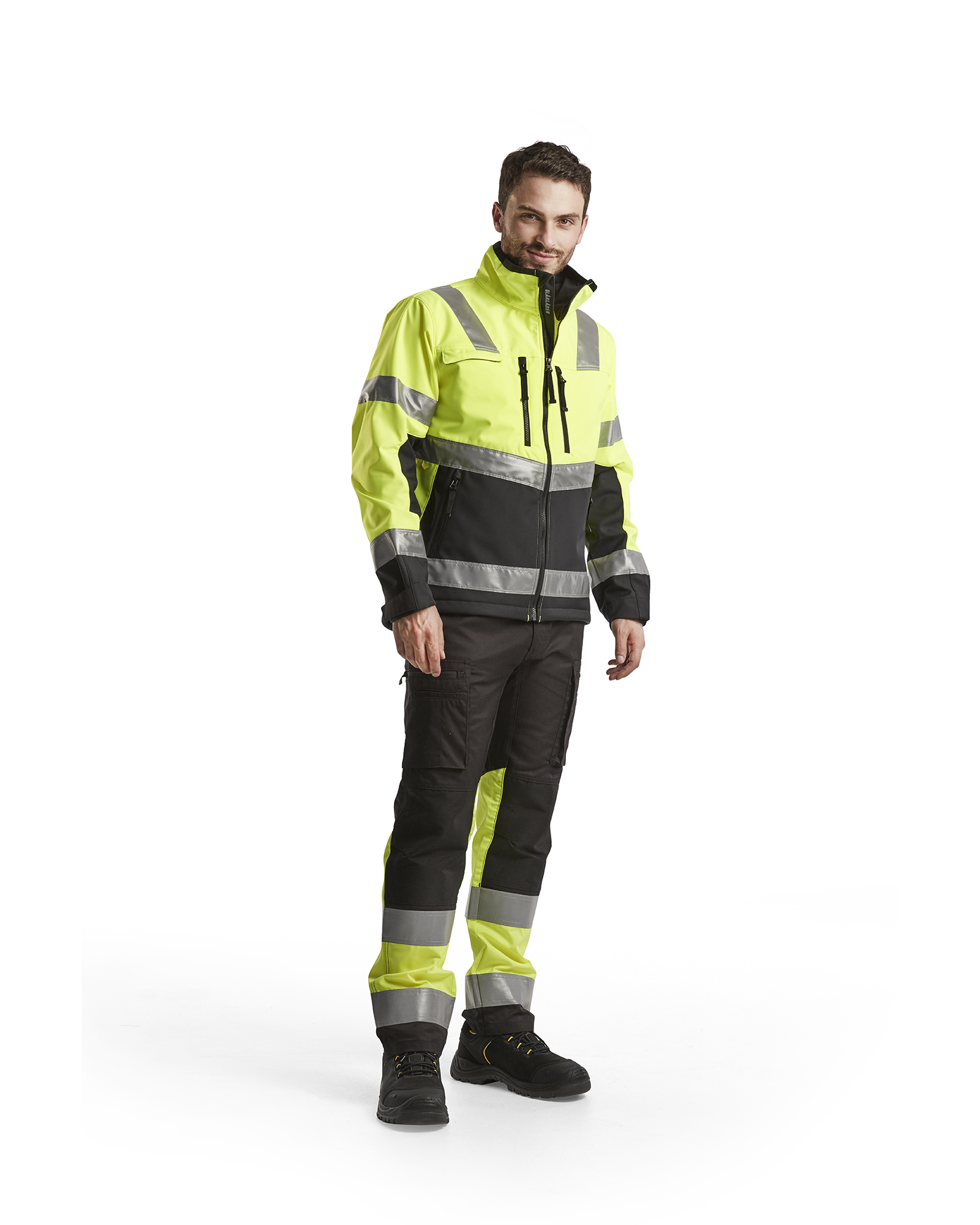 Softshell jack High Vis - Blåkläder