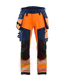 Pantalon stretch 4D Haute-Visibilité avec poches flottantes détachables