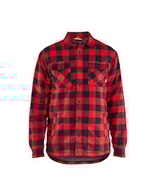 Flannelskjorte med Fiberpelsforing