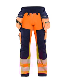 Highvis softshell-riipputaskuhousut