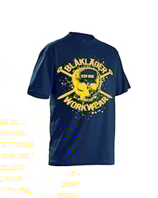 NAVY SKULLL T-SHIRT