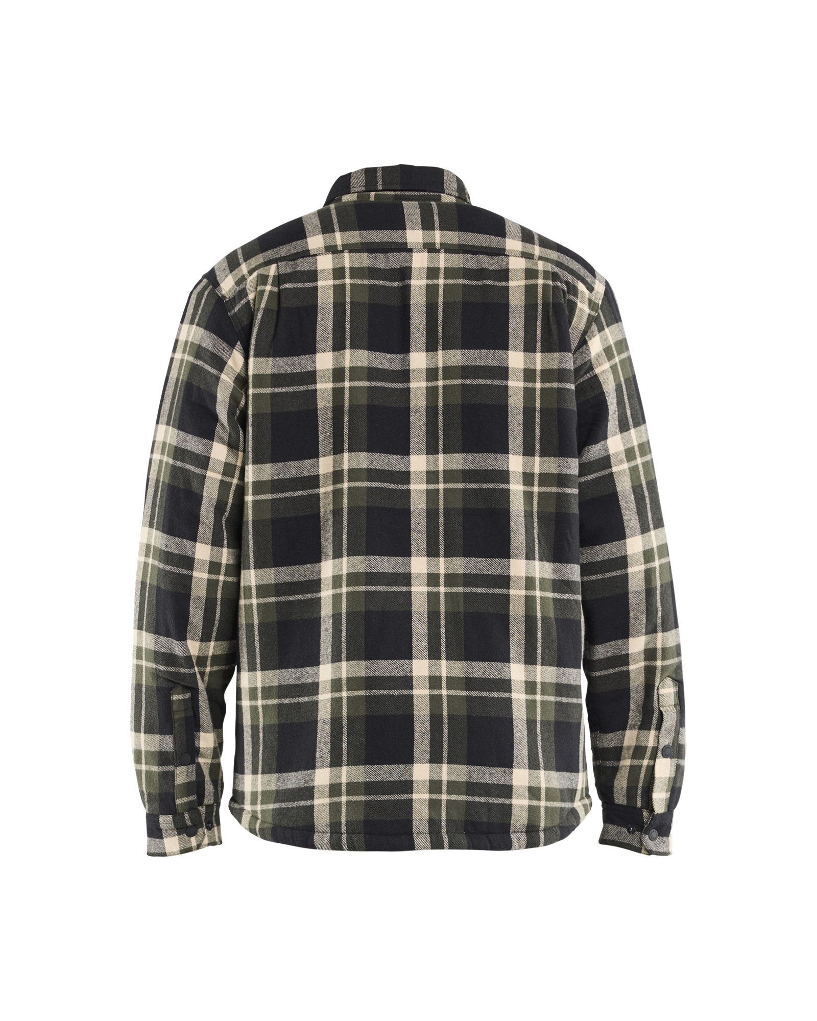 Pile-Lined Flannel Shirt - Blåkläder