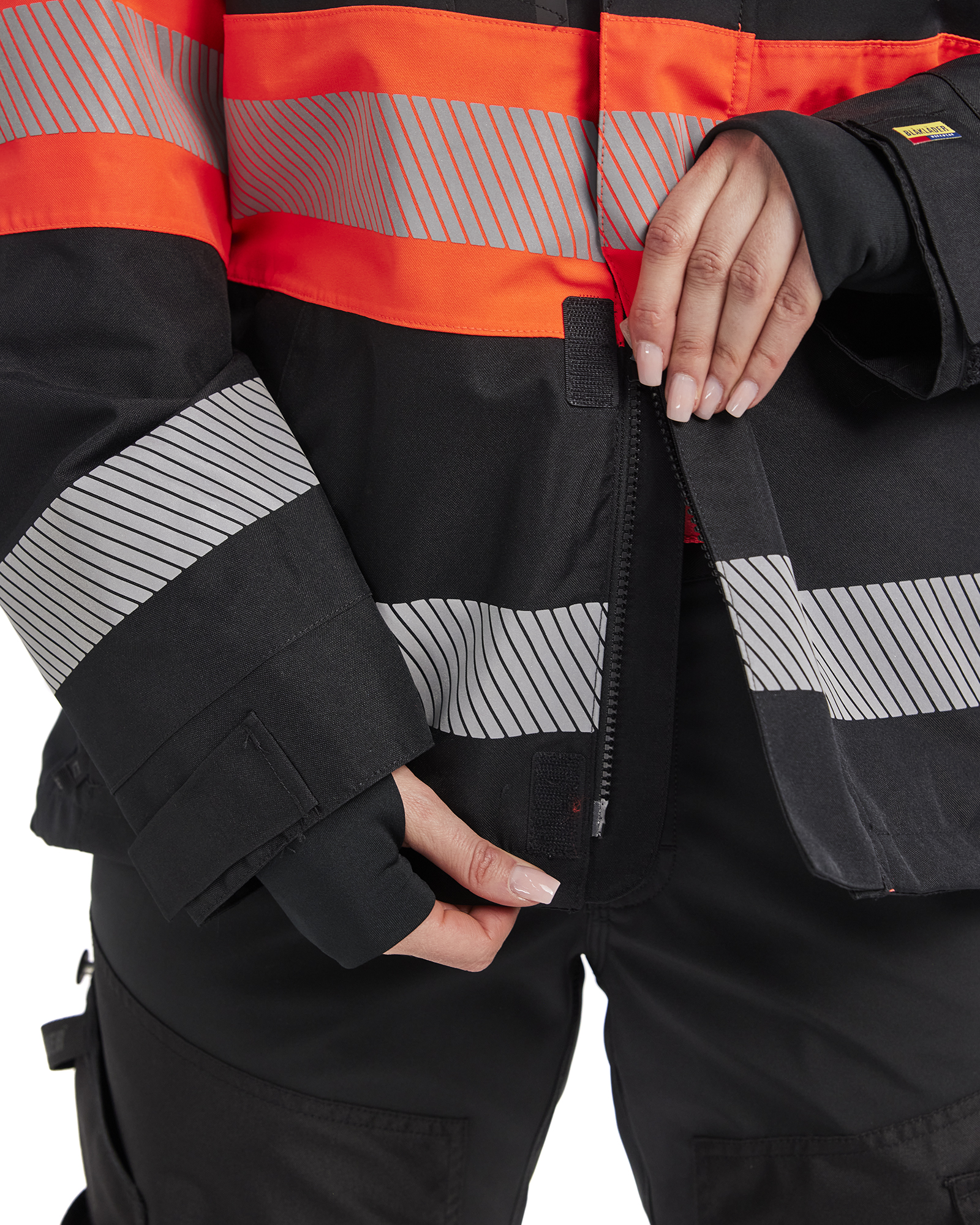 Noir/Rouge fluo