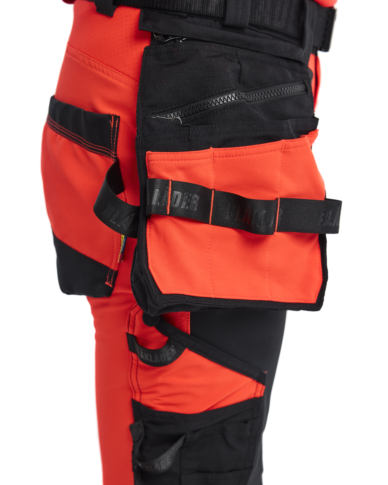 Rouge fluo/Noir