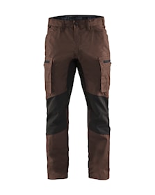 Pantalon maintenance polycoton stretch
