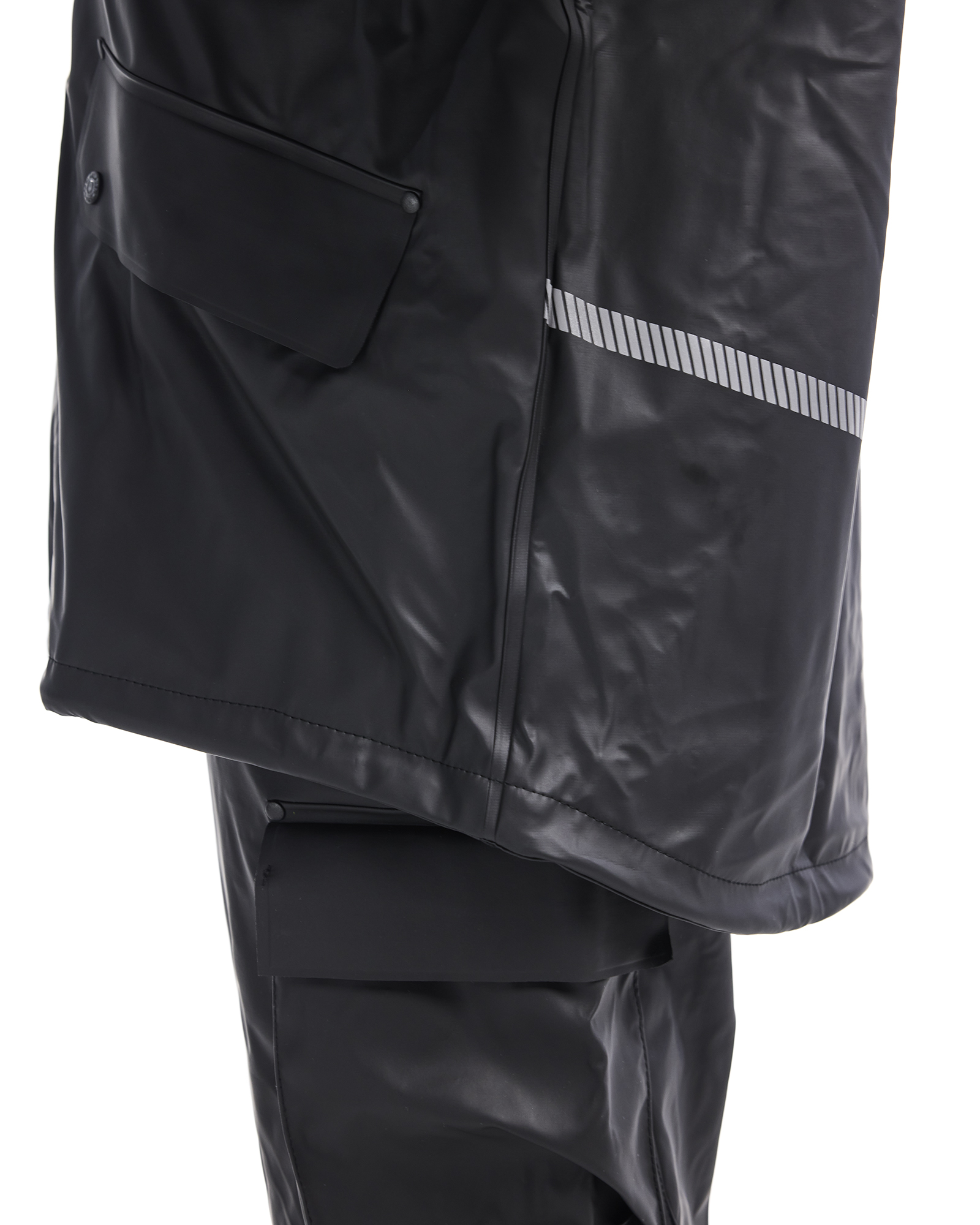 Hooded Rain Jacket with Reflective Details - Blåkläder
