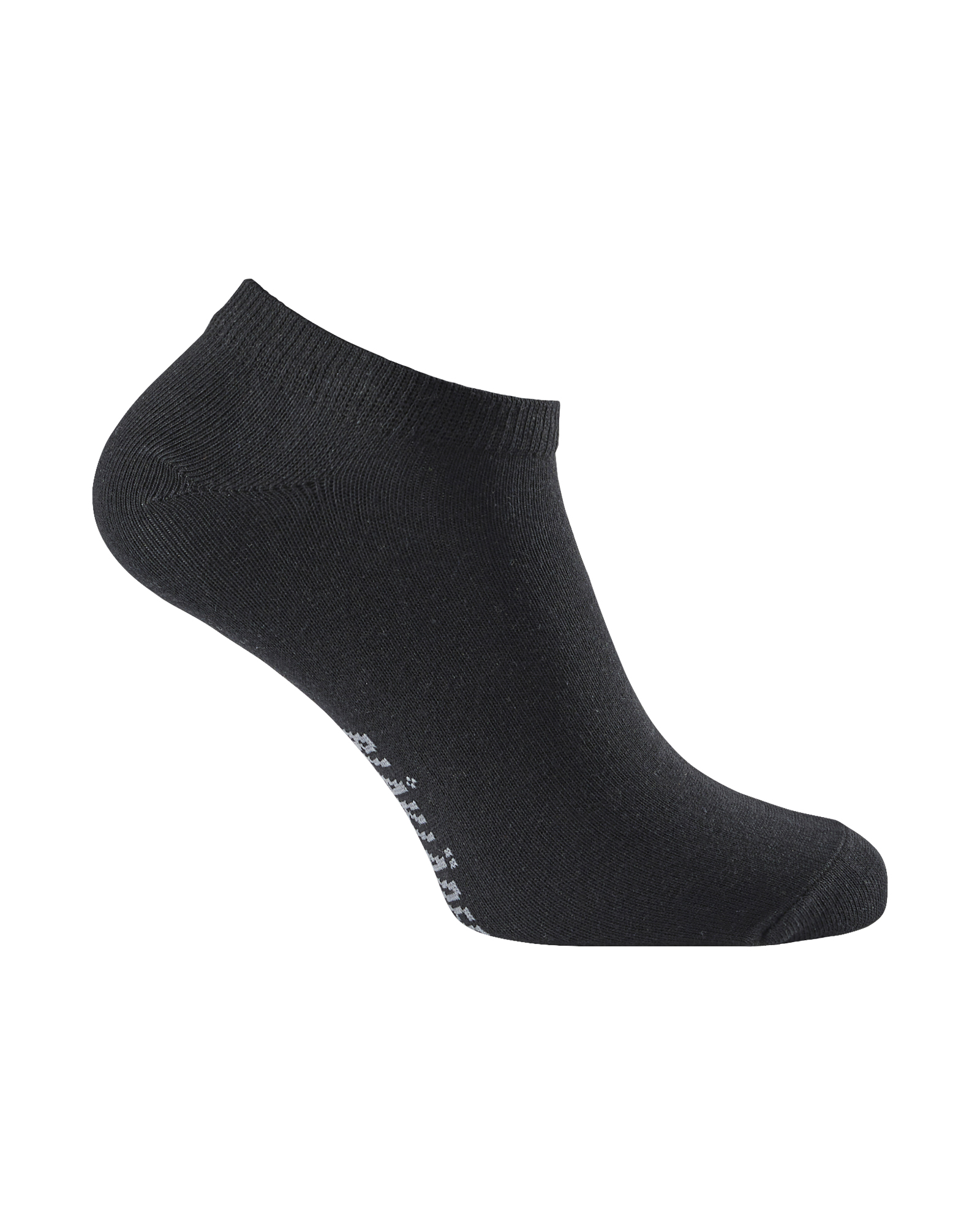Lot de 3 paires de chaussettes basses en coton - Noir image