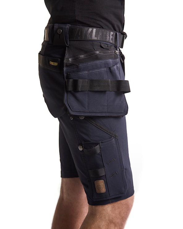 Blåkläder X1900 Handwerkershorts full stretch, Dunkelgrau/Schwarz Blåkläder X1900 Handwerkershorts full stretch, Dunkelgrau/Schwarz