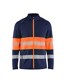 Fleecejakke high vis