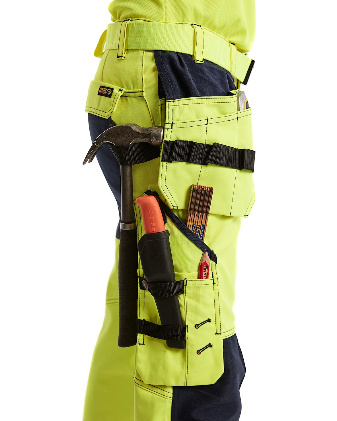 Damen High Vis Arbeitshose Mit Stretch - Blåkläder