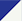 Cornflower blue/
white