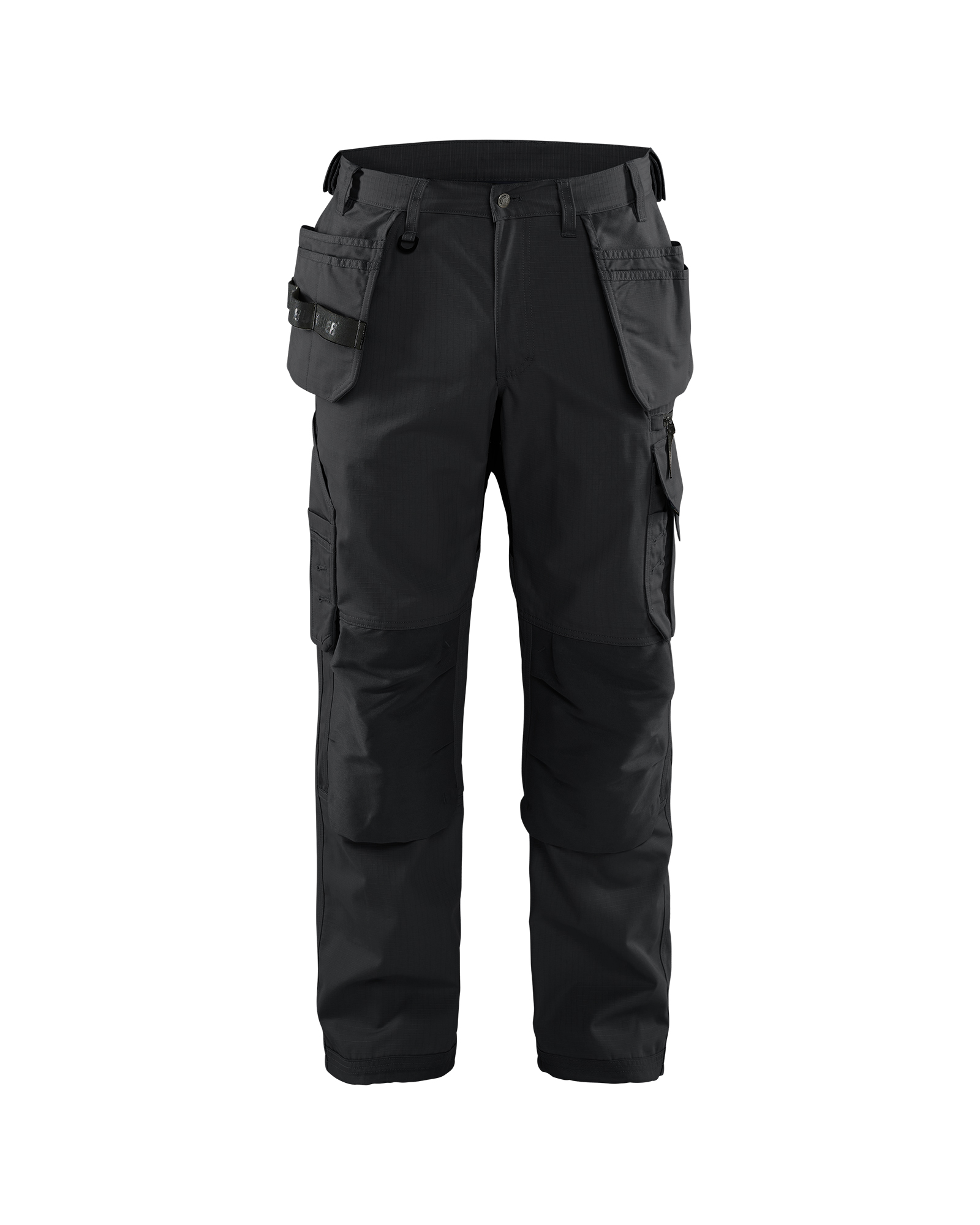 Blåkläder Men's Ripstop Work Pants - Lightweight Durable Utility Pants With Knee Pad Pockets