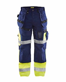 Pantalon artisan haute-visibilité avec poches flottantes