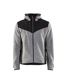Strickjacke mit Softshell
