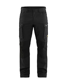Flame resistant inherent trousers with stretch