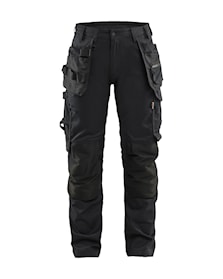 Pantalon artisan stretch 2D avec poches flottantes femme