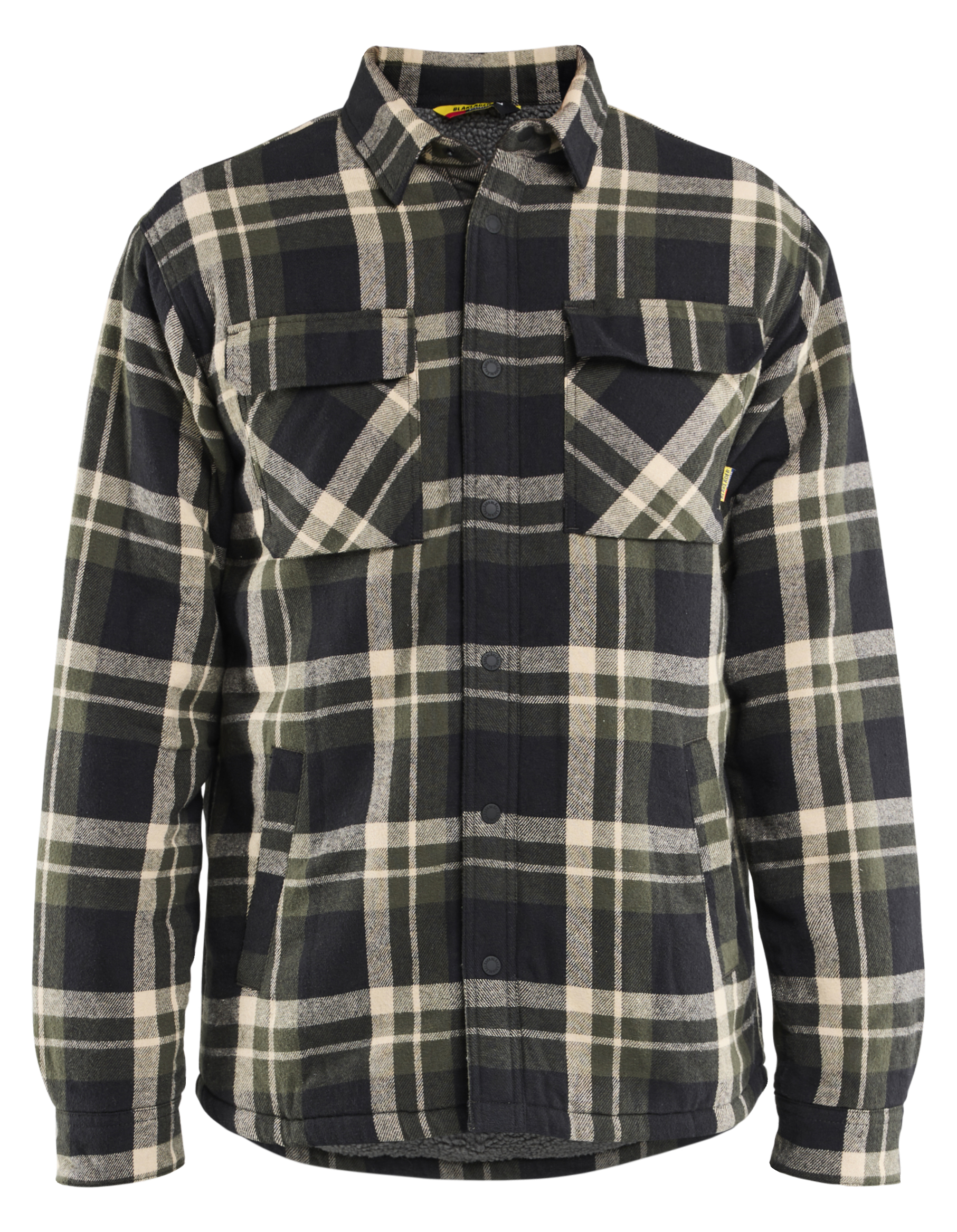 WILLYCHAVARRIA PLAID FLANNEL JACKET ミソキン Flannel Jacket - Blåkläder