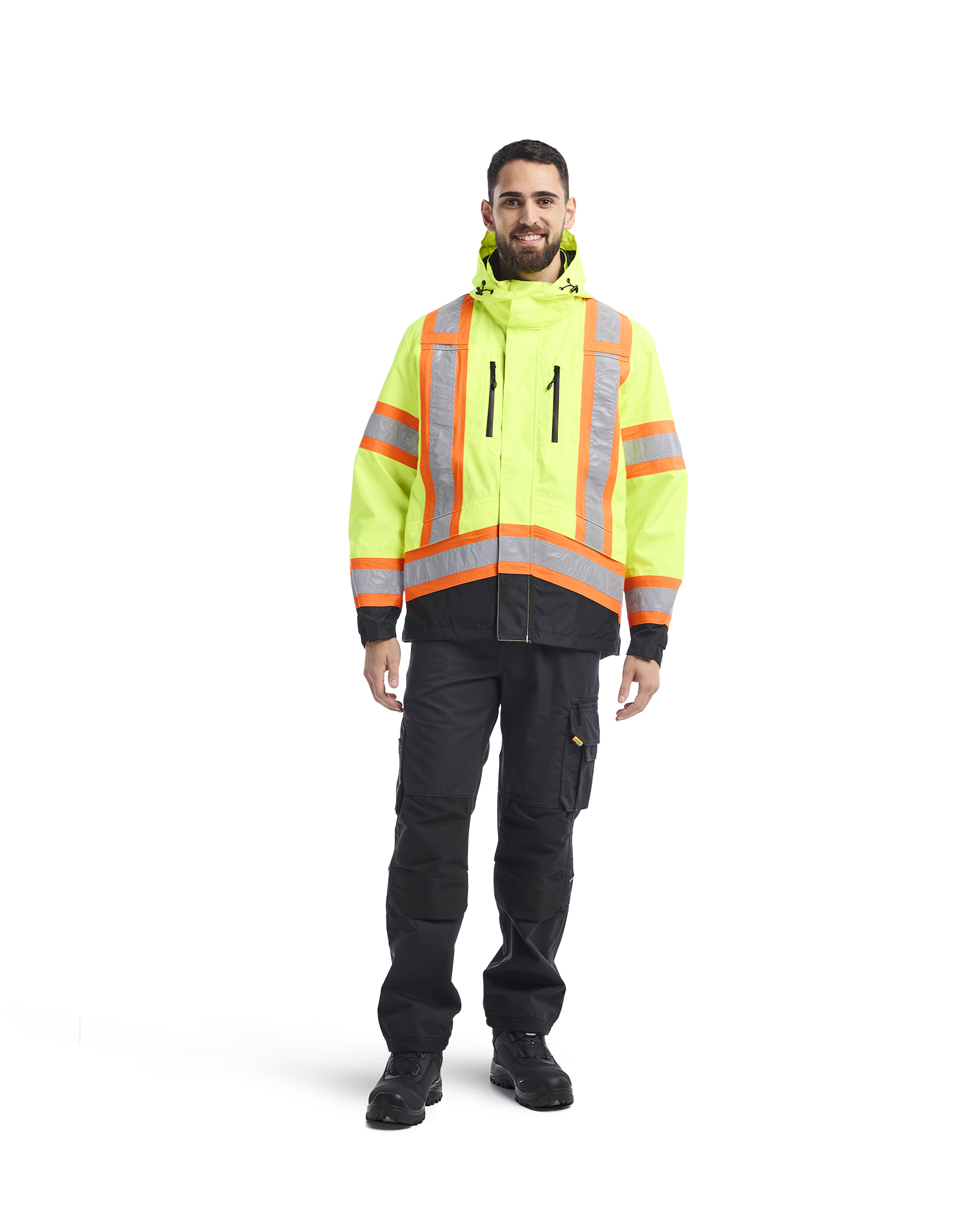 hidetaka28_0624 HI-VIS SHELL JACKET - Blåkläder
