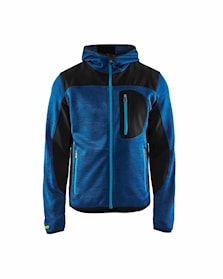Gebreid vest met softshell