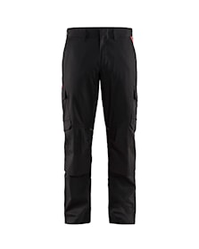 Pantalón industrial elástico bolsillos para rodilleras