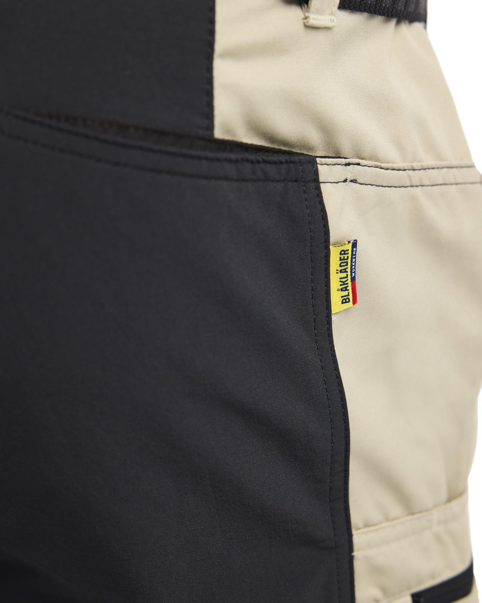 Short maintenance stretch Beige/Noir