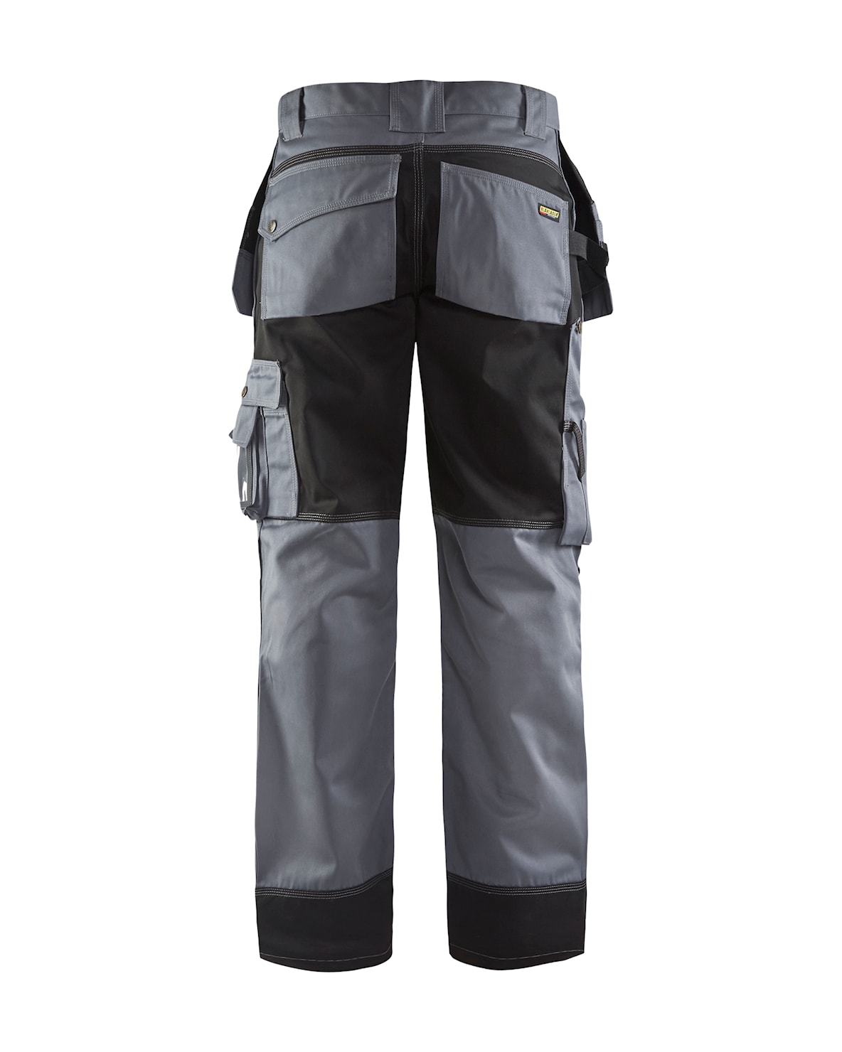 Blaklader 15551860 Pantalon Artisan Résistant - Poches Flottantes, Renforts CORDURA, Gris/Noir - Taille C52