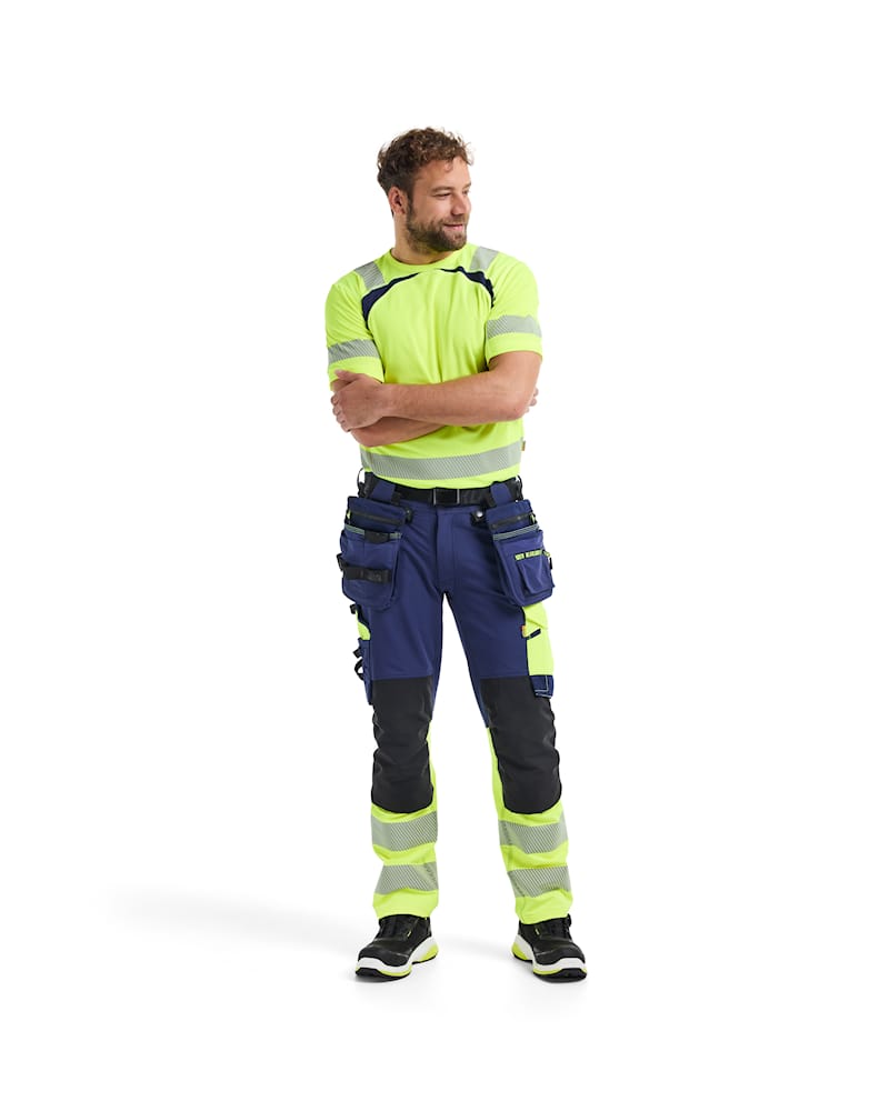 Blaklader Blaklader 1145 ToolRig Hi-Vis Trousers 4-Way Stretch