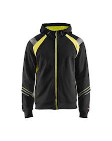 Hoodie with full zip