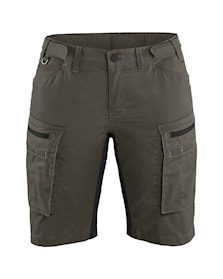 Women's service shorts with stretch