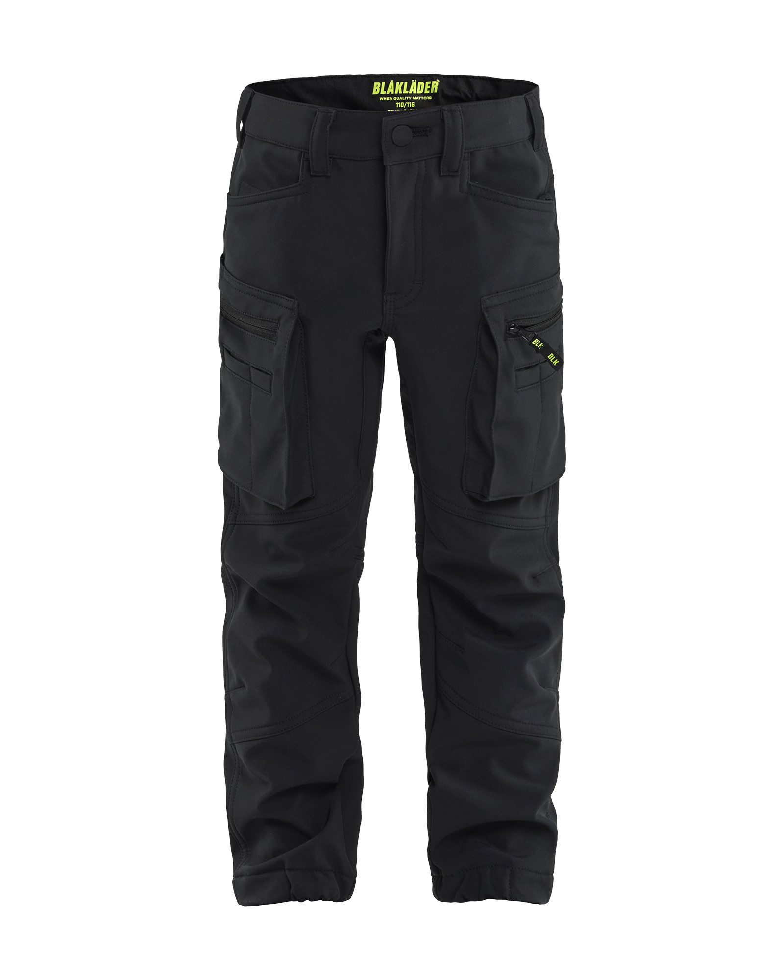 Pantalon de travail Softshell enfant - Noir image